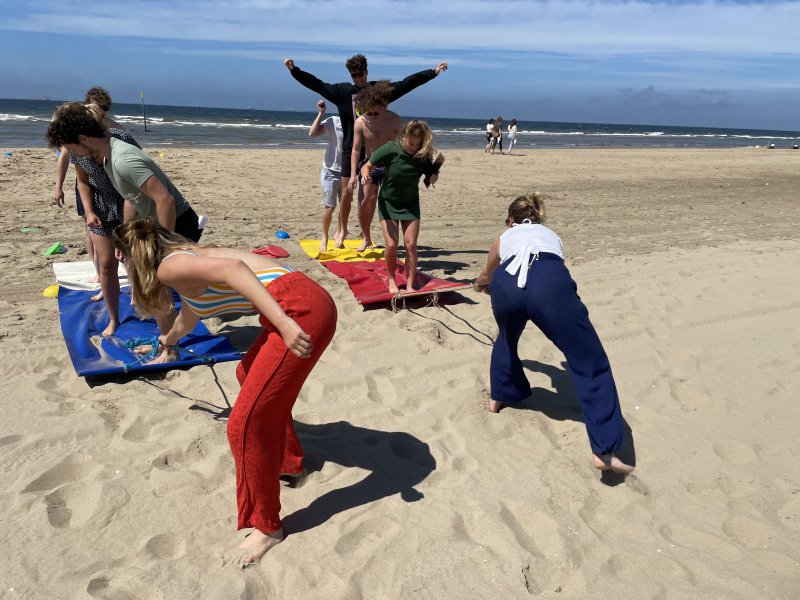 teamuitje expeditie scheveningen